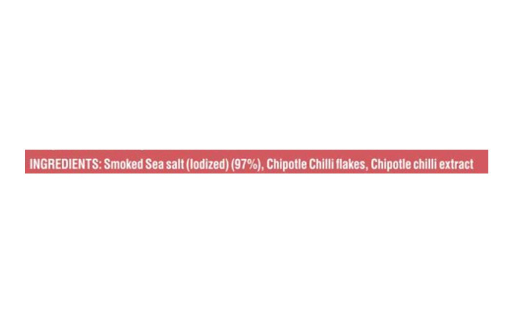 Sprig Chipotle Smoked Sea Salt   Bottle  200 grams